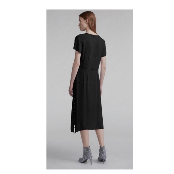 Rag & Bone McCormick Dress in Black. - Picture 3 of 10